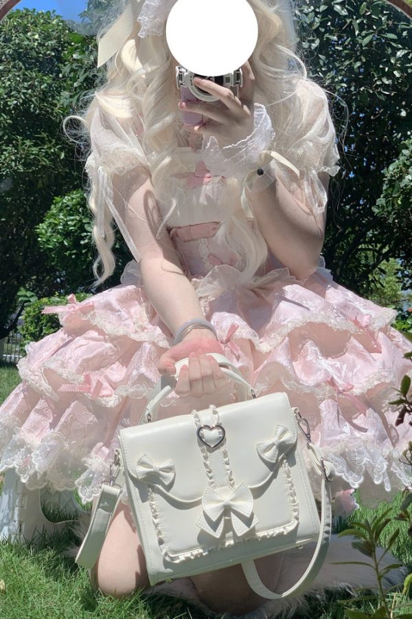 Classic Elegant Bow Lolita Small Shoulder Ita Bag