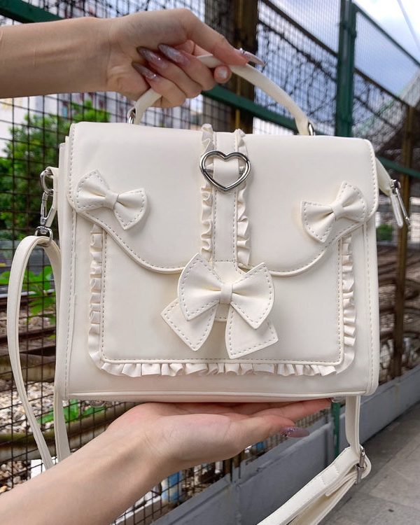Classic Elegant Bow Lolita Small Shoulder Ita Bag
