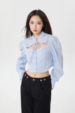 Classiccore Cut Out Crop Shirt