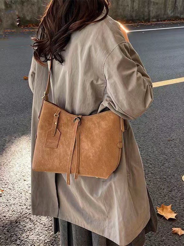 Classy Army Green Solid Durable Faux Leather Messenger Bag