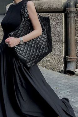 Classy Black Sheepskin Versatile Durable Satchel Handbag