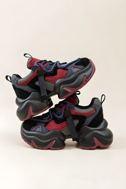 Color Block Platform Sneakers