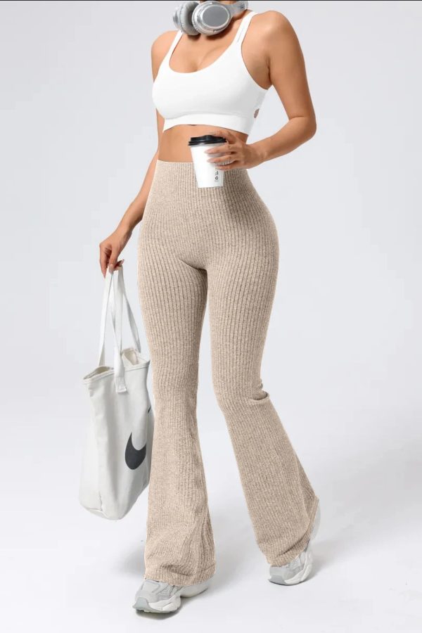 Comfy Flare Knit Pants