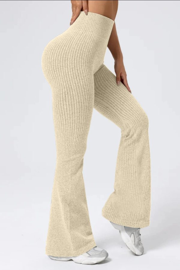 Comfy Flare Knit Pants