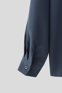 Contrast Collar Shirt