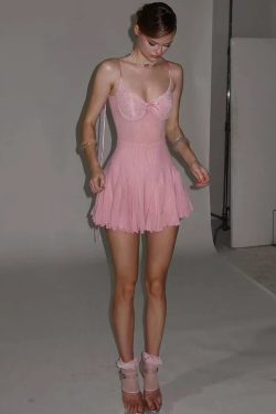 Coquette Backless Mini Dress