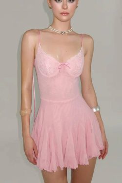 Coquette Backless Mini Dress