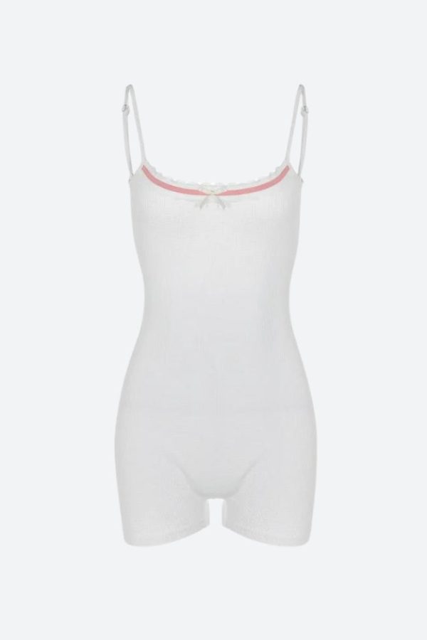 Coquette Bow Backless Bodysuit