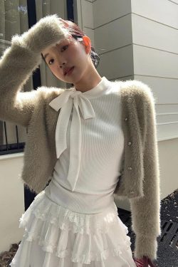 Coquette Bow Neck Blouse