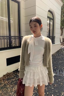 Coquette Bow Neck Blouse