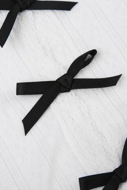 Coquette Bow Pointelle Top