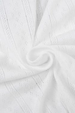 Coquette Bow Pointelle Top