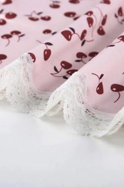 Coquette Cherry Mini Dress