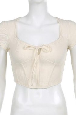Coquette Cropped Corset Top