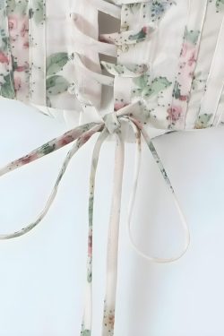 Coquette Floral Corset Top