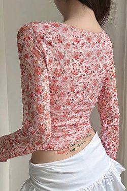 Coquette Floral Top
