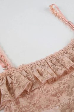 Coquette Lace Crop Top