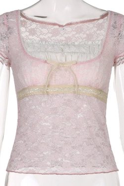 Coquette Lace Detailed Top