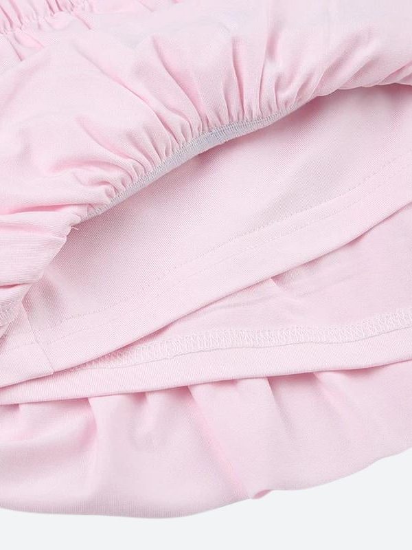 Coquette Layered Bow Mini Skort