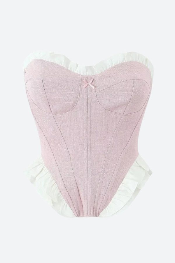 Coquette Pink Corset Top