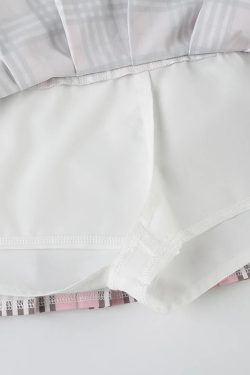 Coquette Plaid Mini Skort