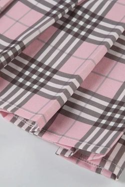 Coquette Plaid Mini Skort
