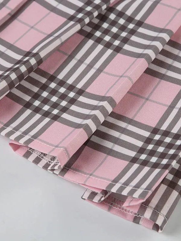 Coquette Plaid Mini Skort