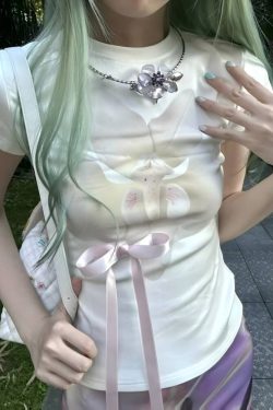 Coquette Ribbon Layered Top