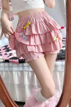 Coquette Ruffle Mini Skort