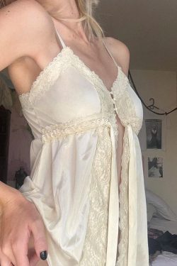 Coquette Split Front Lace Top