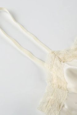 Coquette Split Front Lace Top