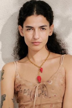 Coquette Strawberry Necklace