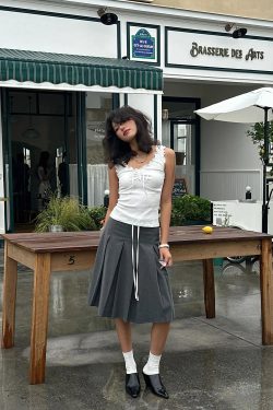 Coquette Tie Front Top