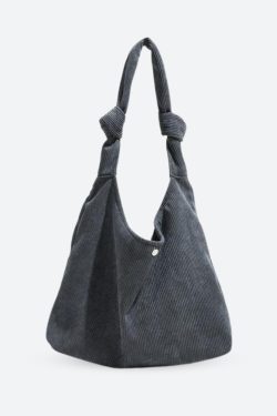 Corduroy Hobo Shoulder Bag