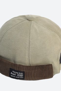 Corduroy Skull Cap
