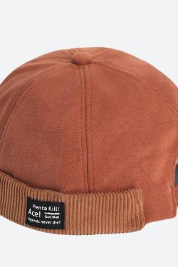 Corduroy Skull Cap