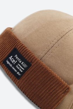 Corduroy Skull Cap