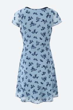 Cottagecore Floral Mini Dress