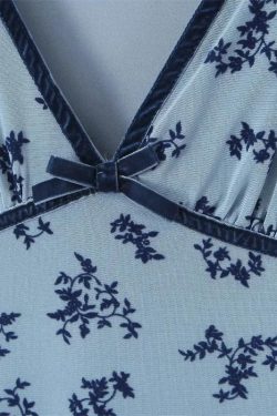 Cottagecore Floral Mini Dress