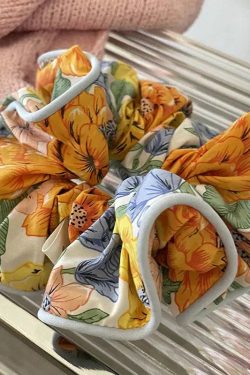 Cottagecore Floral Scrunchies