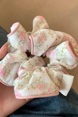 Cottagecore Floral Scrunchies