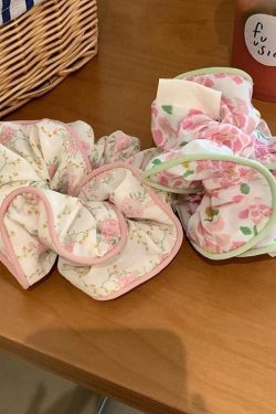Cottagecore Floral Scrunchies