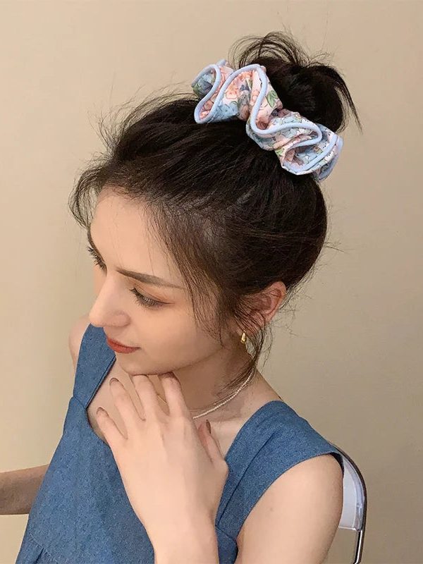 Cottagecore Floral Scrunchies