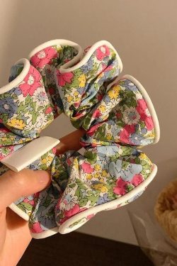 Cottagecore Floral Scrunchies