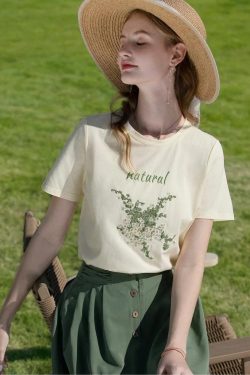 Cottagecore Natural Tee