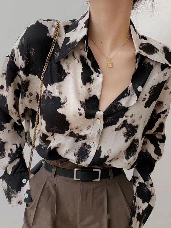 Cow Print Shirt