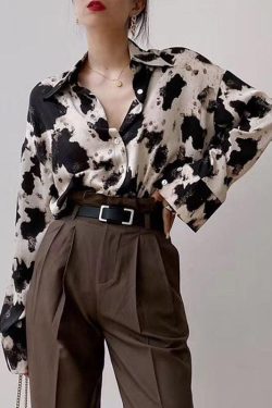 Cow Print Shirt