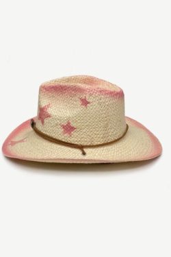 Cowgirl Adjustable Woven Straw Hat