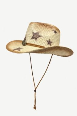 Cowgirl Adjustable Woven Straw Hat