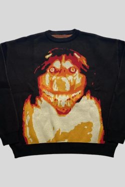 Creepy Face Sweater